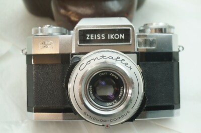 ZEISS IKON CAMERA S MATIC CONTAFLEX LENS TESSAR 2.8/50mm SYNCHRO