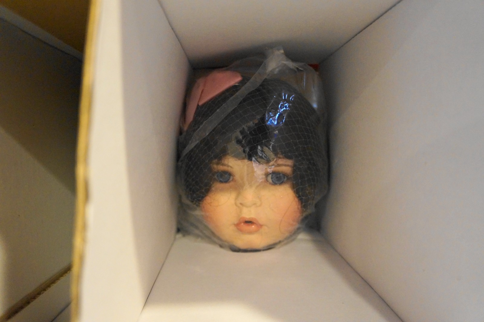 Marie Osmond Baby Lisa Midnight Rose Rare Doll 15 IN Porcelain NRFB LE 264/500