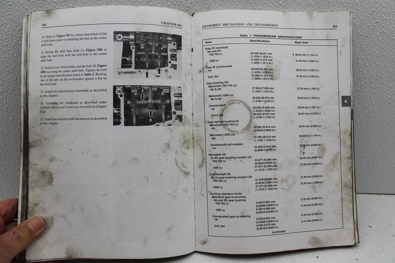 1983-1985 HONDA 700-1000CC V45 INTERCEPTOR REPAIR SERVICE MANUAL BOOK