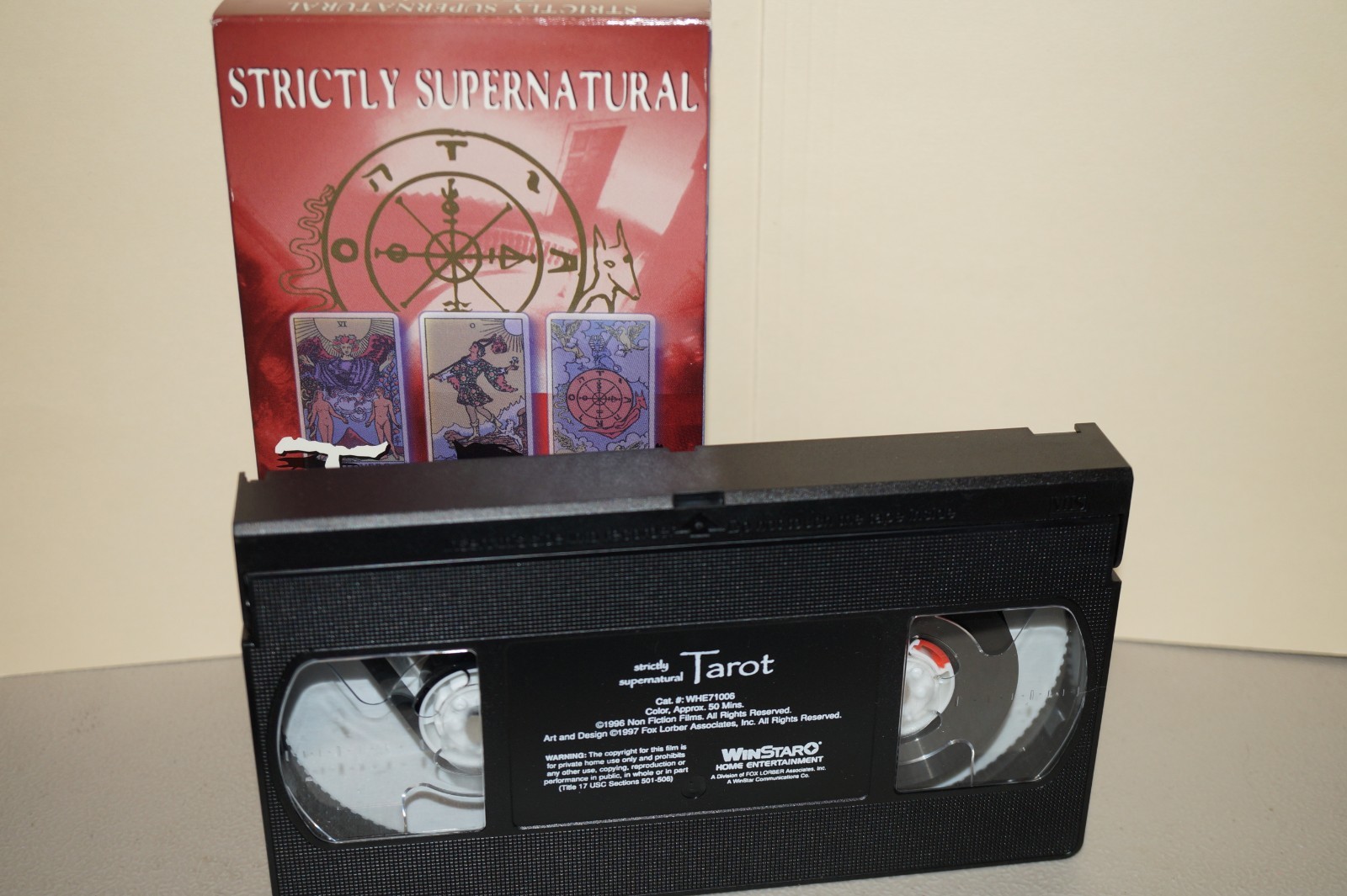 Strictly Supernatural - Tarot (VHS, 1999) Narrated by Christopher Lee