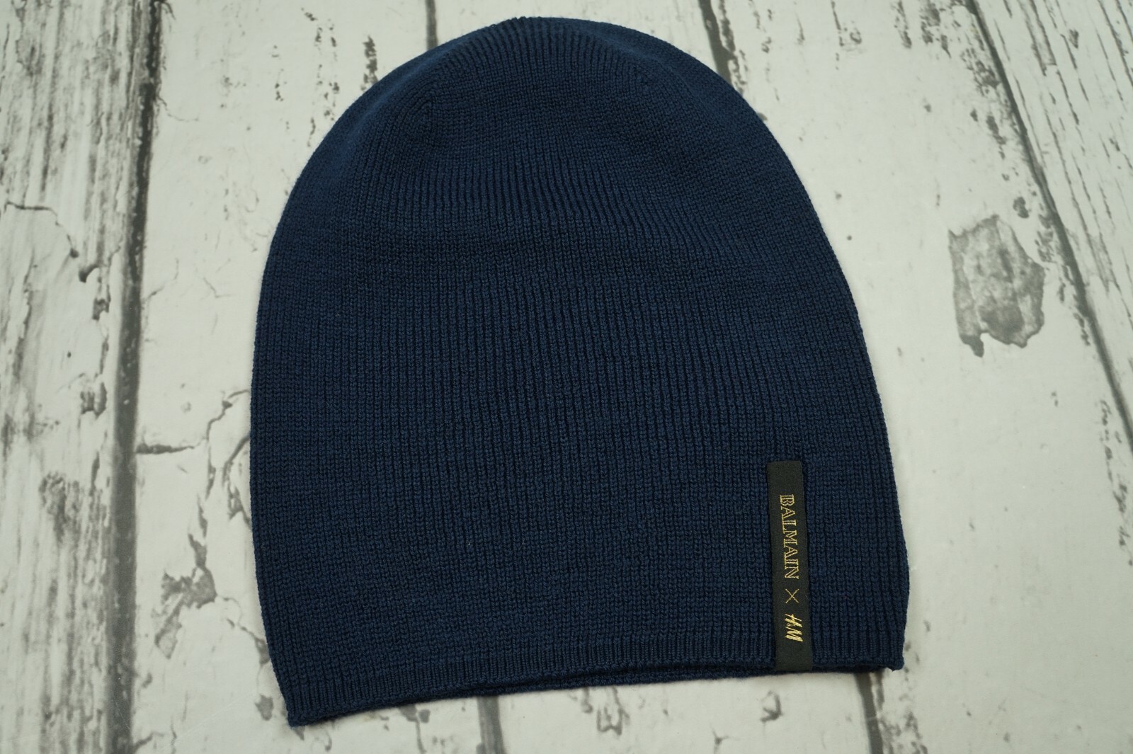 BALMAIN × H&M Collaboration Knit Cap Beanie Limited Edition