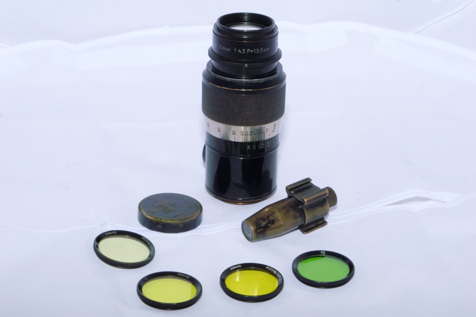 棚卸SALE！Leica Elmar 135mm F4.5 オールドレンズ Leica 13.5cm (135mm) f/4.5 Elmar UNCOUPLED M39 LTM Lens