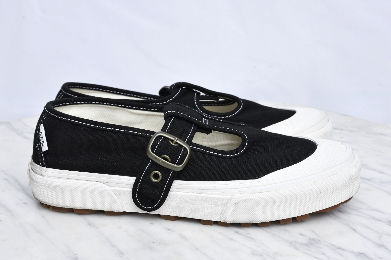 【Vans】☆スリッポン☆ STYLE 93 SHOE Vans UA Style 93 Mary Jane Black Slip-Ons Shoes Womens Sz 8