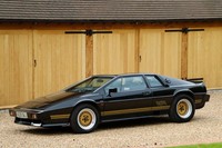 Lotus Esprit Turbo, 1984. Stunning black with the iconic gold livery.