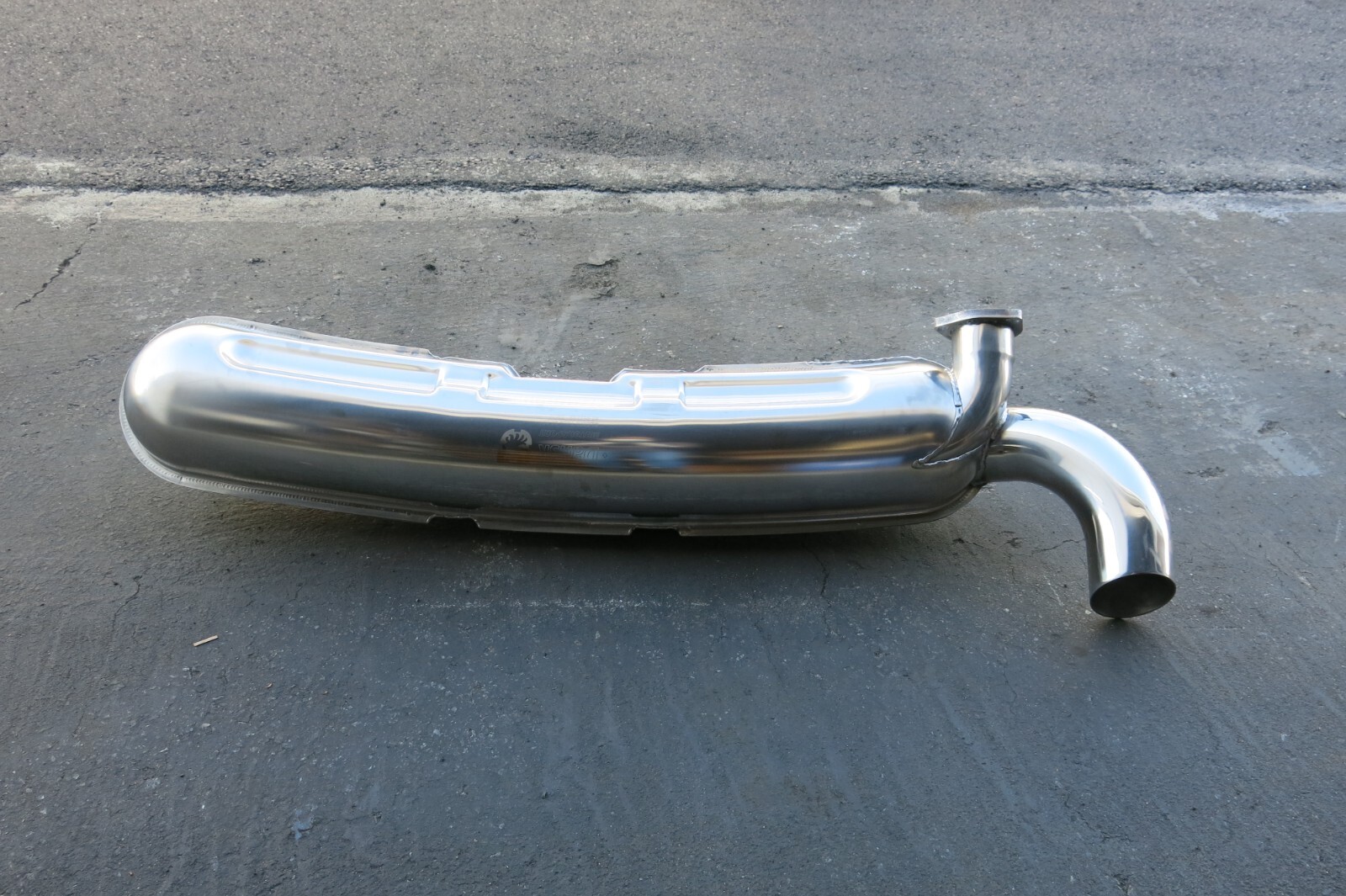 Dansk Sport Exhaust Muffler 92.502S Porsche 911 G-model 1974 Dansk Sport Exhaust Muffler 92.502S Porsche 911 G-model 1974
