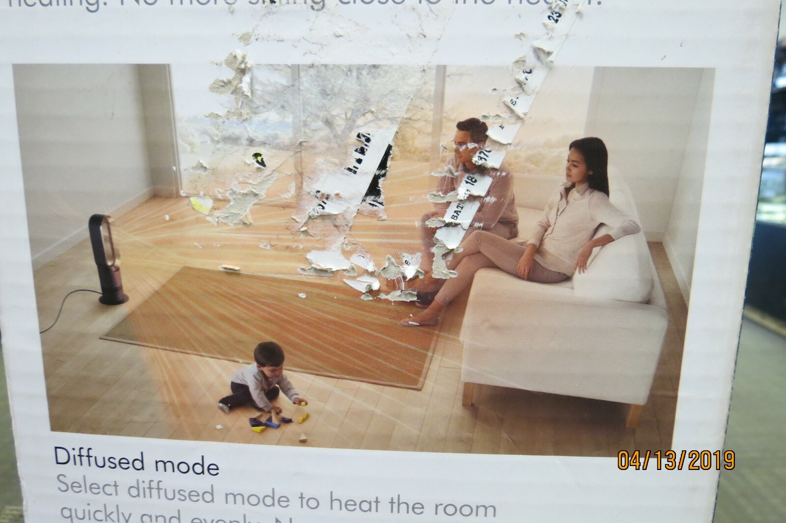 DYSON AM09 HOT + COOL JET FOCUS FAN HEATER WHITE/SILVER NEW