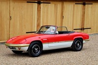 Lotus Elan Sprint dhc, 1972.  Gold-Leaf Team Lotus colours. 