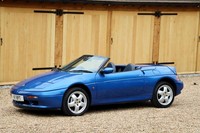 Lotus Elan M100 S2, 1995. Pacific Blue metallic with full dark blue leather.