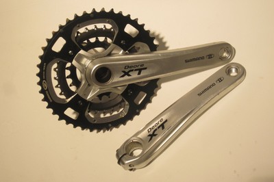 shimano deore crankset triple 9 speed