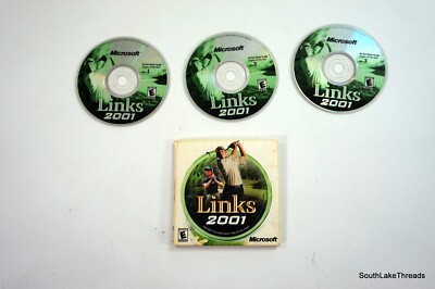 Microsoft Links 2001 Golf Sim PC-CD Game 