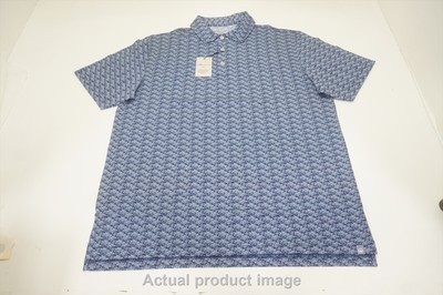 NEW Peter Millar Golf Seaside Polo  Mens Size  Medium ATL Regular 847B 01090467