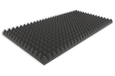 Pyramiden Schaumstoff 100x50x5cm Akustik Schaumstoff Schall Dämmung Öko Tex 100