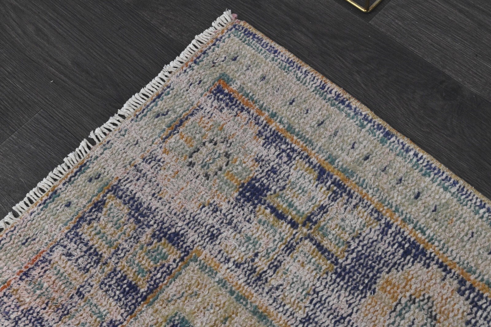 Oushak Turkish Vintage Rug 6x10 Kilim Rug Anatolian Handmade Boho Decor ORANGE