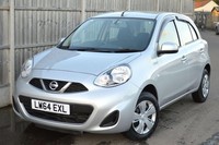 Nissan Micra 1.2 Acenta Hatchback 5dr Petrol CVT Euro 5 (SNav) (80 ps) Petrol Au