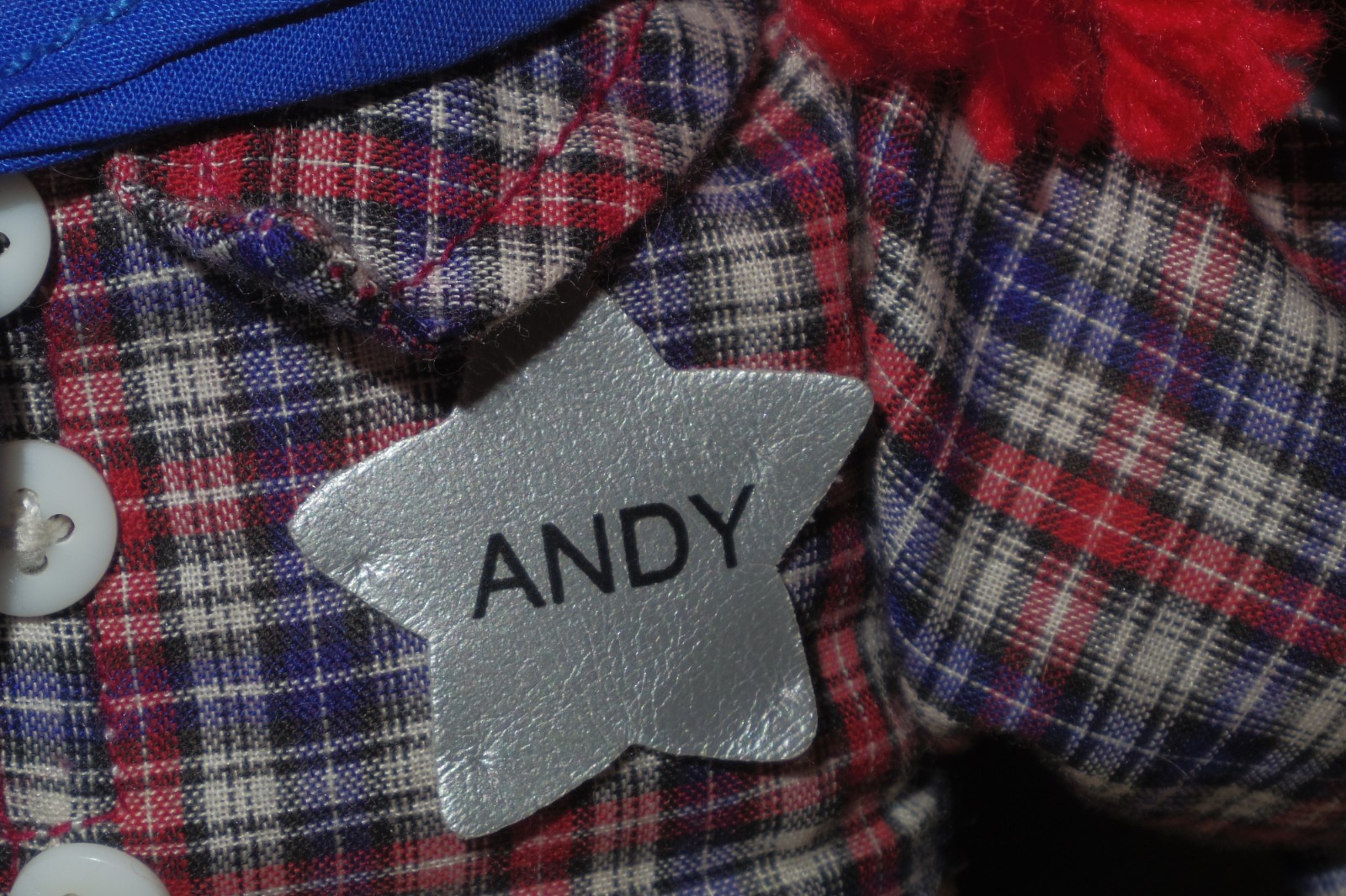 Applause Raggedy Andy Doll Cowboy Outfit - 16