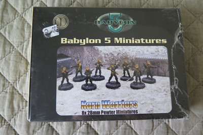 BABYLON 5 NARN WARRIORS 8 PEWTER RPG MINIATURES SEALED NEW MONGOOSE MGP-331002