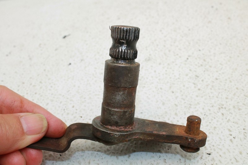 1983 1984 KAWASAKI GPZ ZX1100 (#318) REAR BRAKE PIVOT WITH SPRING