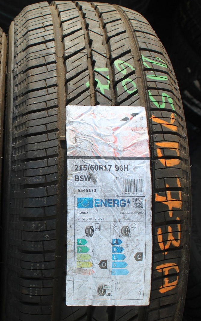 New 215 60 17 RoadX, RX Quest H/T01, 96H, x1 Tyre (F1_tyres) YD073