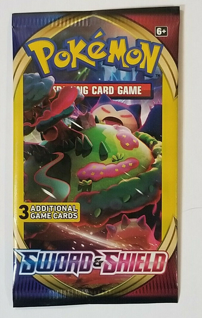ポケモンカード　base set 1ed 3パック Pokémon SWORD & SHIELD BASE SET 3 Card Booster Pack - BRAND