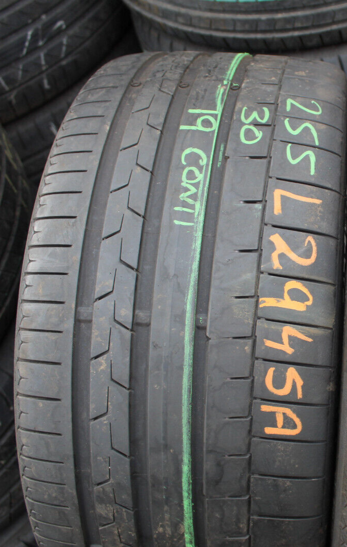 255 30 19 Continental, Sport Contact 6, XL, 91Y x1 Single 6.0mm (F1_tyres) L2945