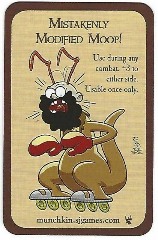 Munchkin Gencon 2018 Promo Mistakenly Modified Moop! Steve Jackson *CCGHouse*