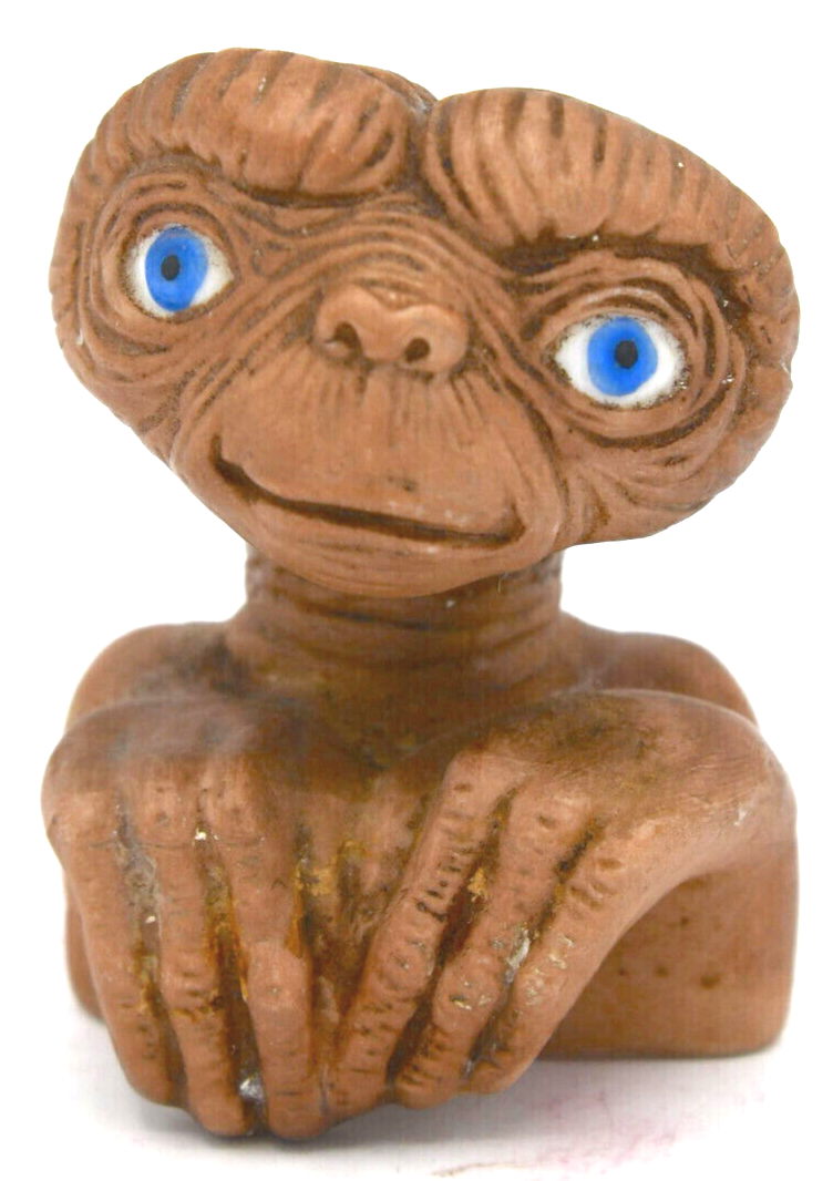 E.T. フィギュア 陶器 ヴィンテージ 1983 AVON フチ子 ユニバ
