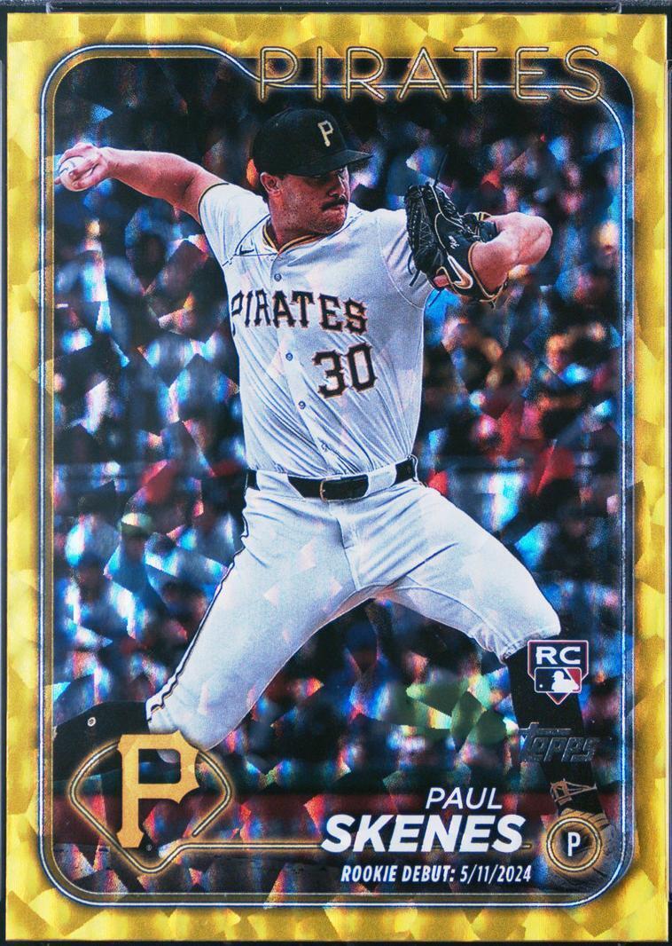 2024 Topps Update Series - Rookie Debut Paul Skenes #US288 2024 Topps Update Series - Rookie Debut Paul Skenes #US288
