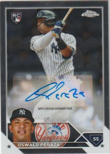 2023 Topps Chrome Update Series - Oswald Peraza #AC-OP