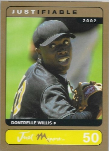 2002 Just Minors Justifiable - Dontrelle Willis #50