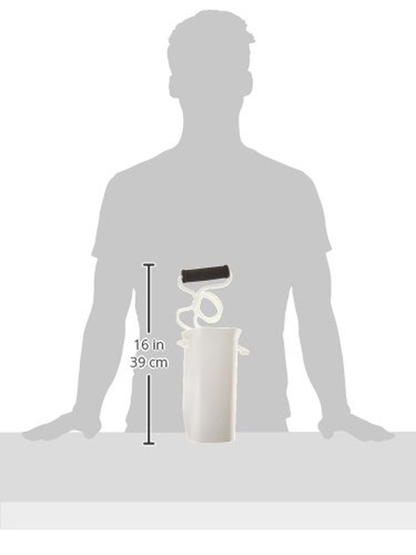 Sock and Stocking Aid with Built-Up Foam Handles, Easy on Easy off Aide with 28"