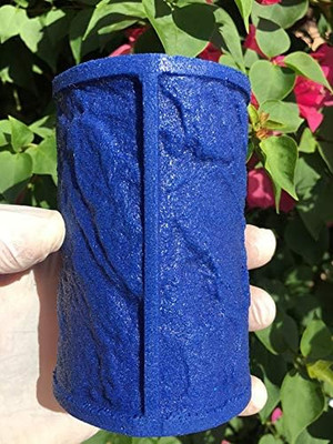 Concrete Texture Roller Stamp, WEATHERED FLAGSTONE BORDER TEXTURE ROLLER, 4'' L X