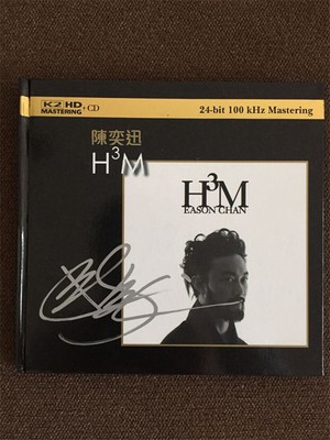Original Eason Chan Chan Yick Shun 陈奕迅 H3M ( K2HD+CD ) CD with Hand Signature