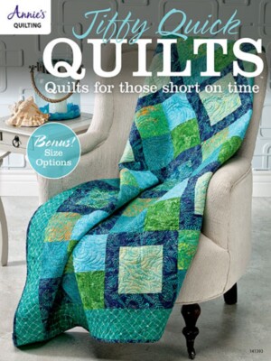 Quilting Pattern Book JIFFY QUICK QUILTS ~ 