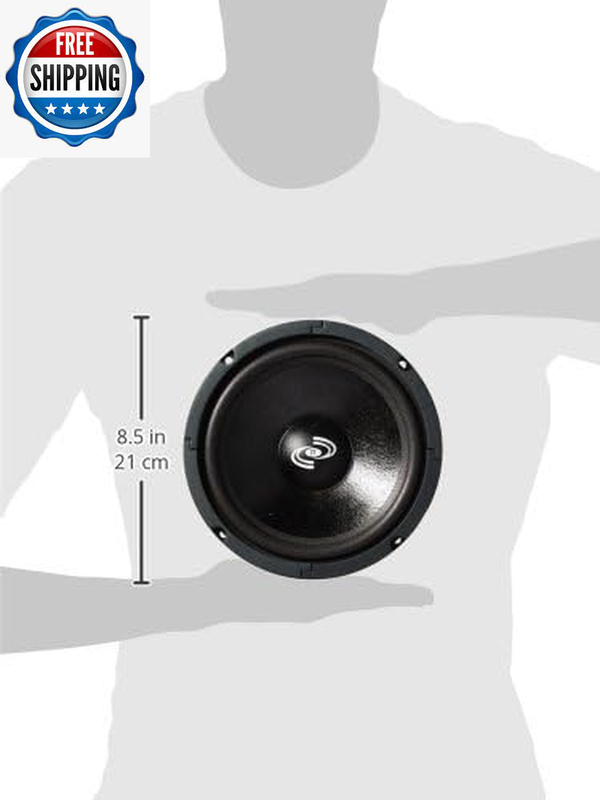 Pyle 8 Inch Car Midbass Woofer - 360 Watt High Powered Car Audio Sound Componen