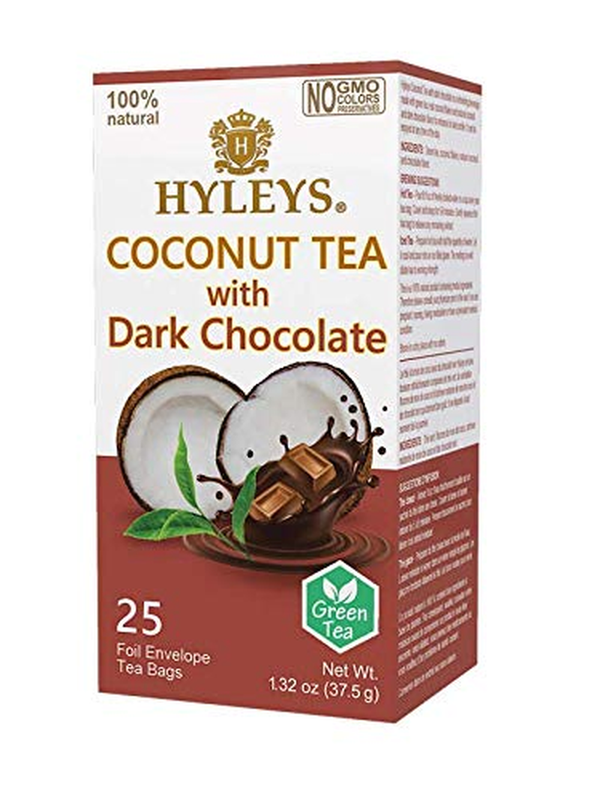 W/ Dark Chocolate 25 Tea Bags Gmo Free