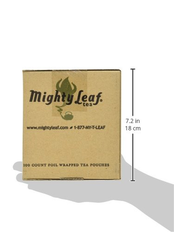 Mighty Leaf Organic Hojicha Green Tea, 100 Tea Pouches