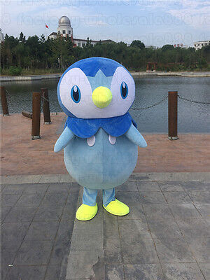 Hot Hallowmas  Go Piplup Penguin Mascot Costume cosplay Fancy Dress Adult