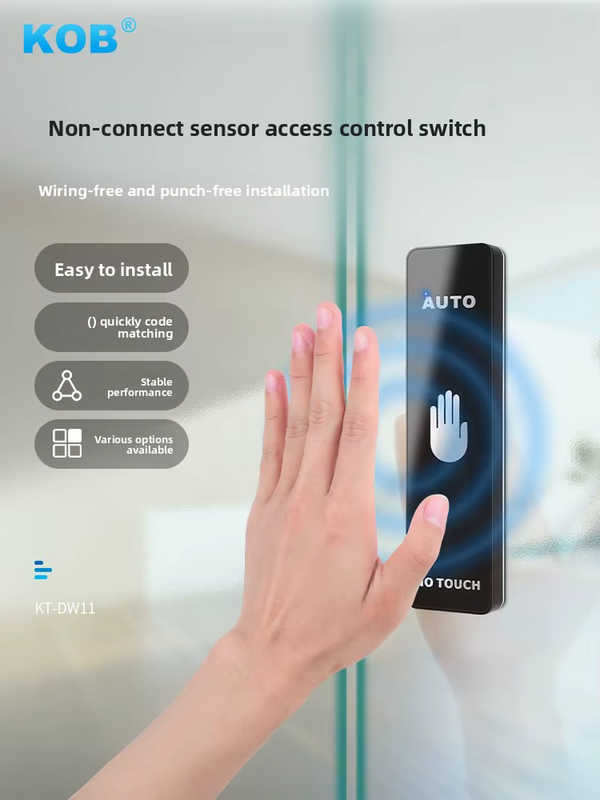 automatic door wireless hand-press switch wireless door opener remote control bu