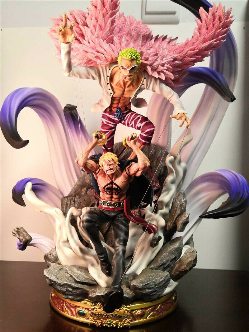 One Piece Donquixote Doflamingo & Bellamy Statue Resin Model GK BPS New | eBay