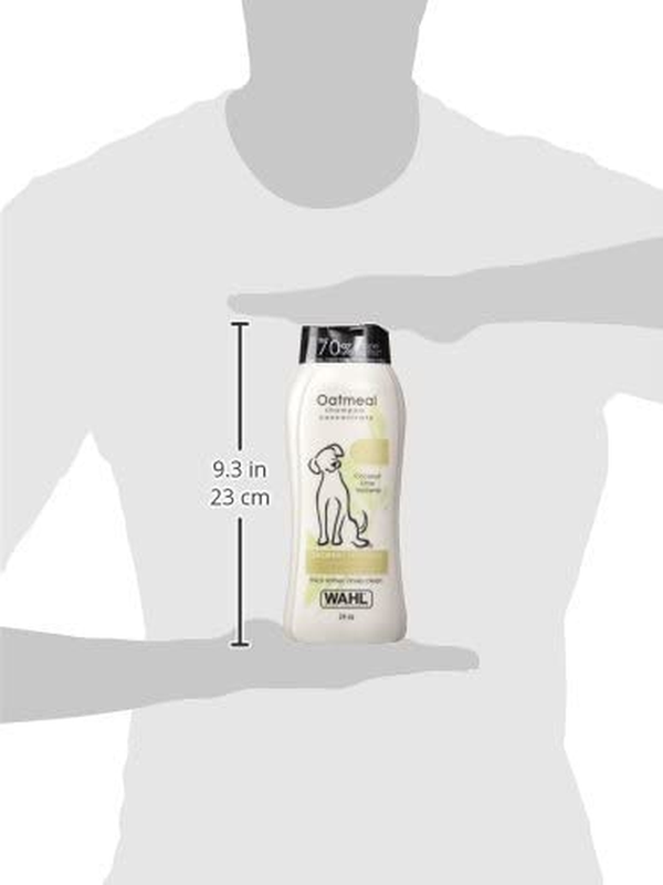 24 oz Wahl Dry Skin & Itch Relief Pet Shampoo for Dogs &ndash; Oatmeal Formula with Co