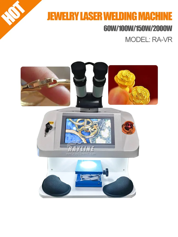 200W Spot Jewelry Laser Welding Machine YAG MINI Laser Solder Microscope CCD Mon