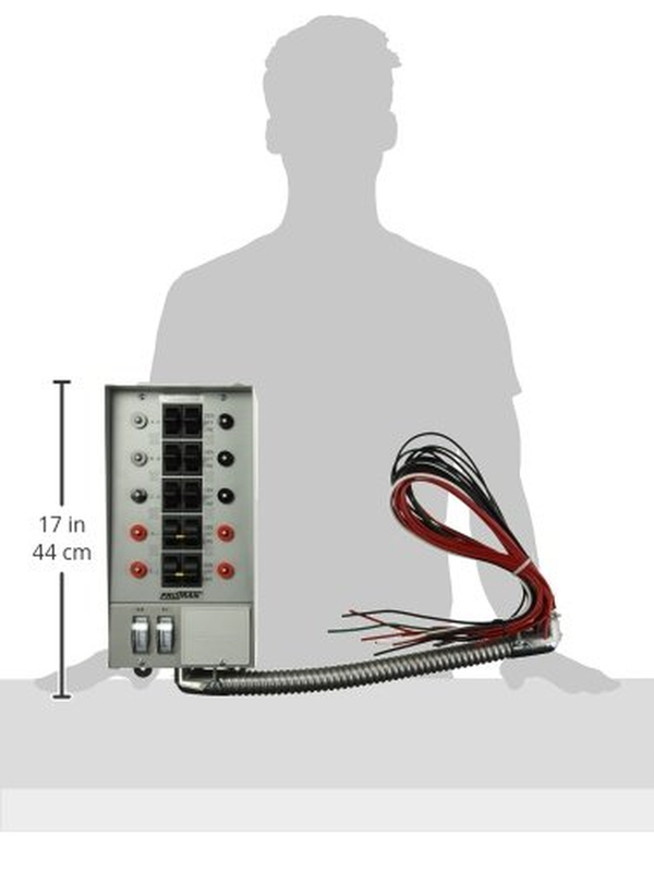 Reliance Controls 30310A Pro/Tran 10-Circuit 30-Amp Indoor Generator Transfer Sw