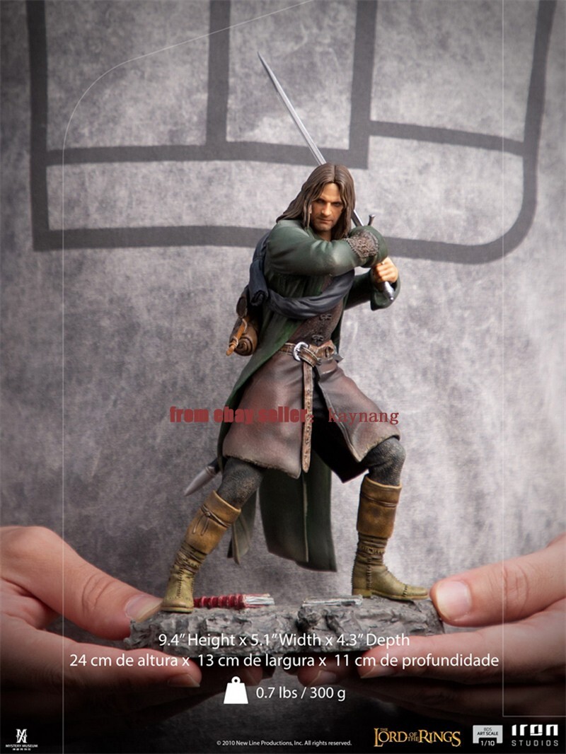 iron studios アイアンスタジオ Aragorn 1/10 スタチュー Statue Aragorn - The Lord Of The Rings - Art Scale 1/10
