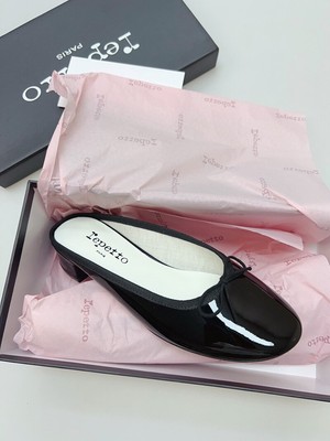 Repetto CAMILLE Ballet Flat Bottomed Women's Shoes with Patent Leather Women's