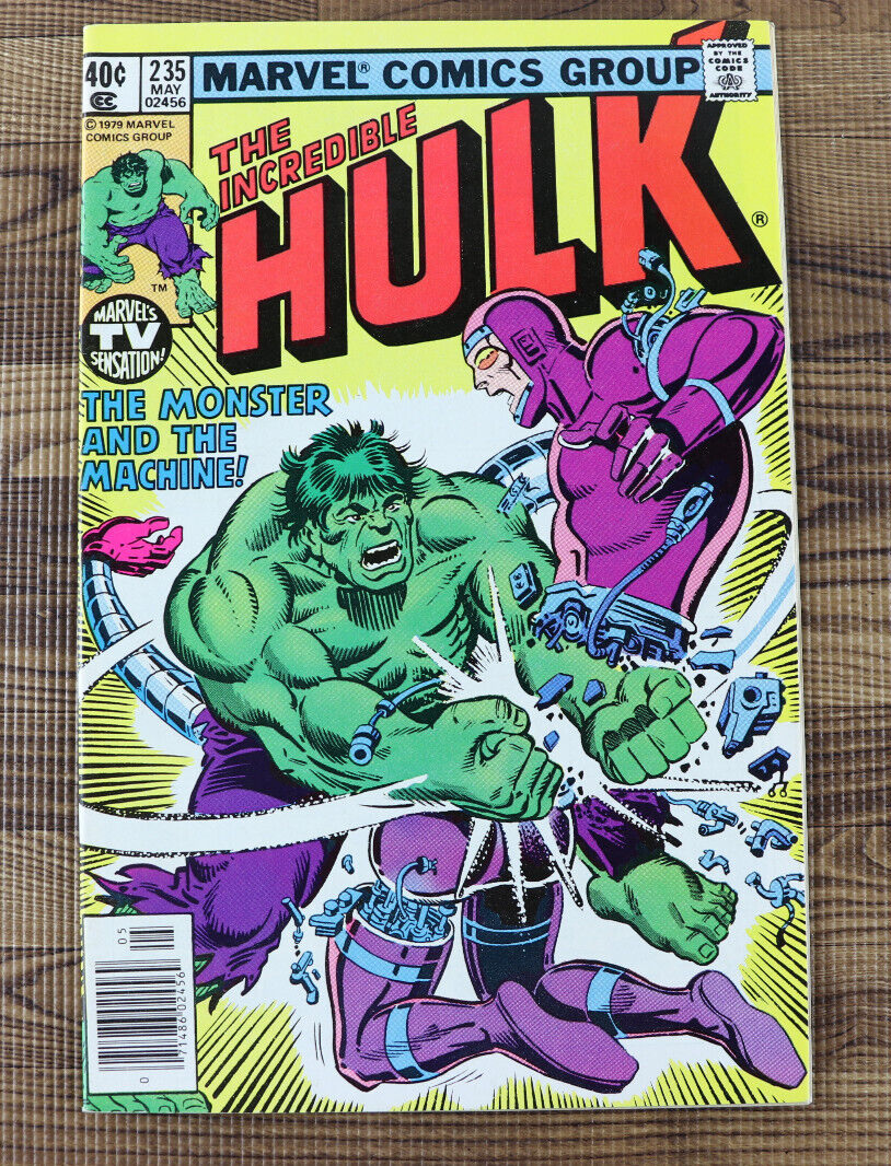 1979 Marvel Comics The Incredible HULK #235 NEWSSTAND G/FN+