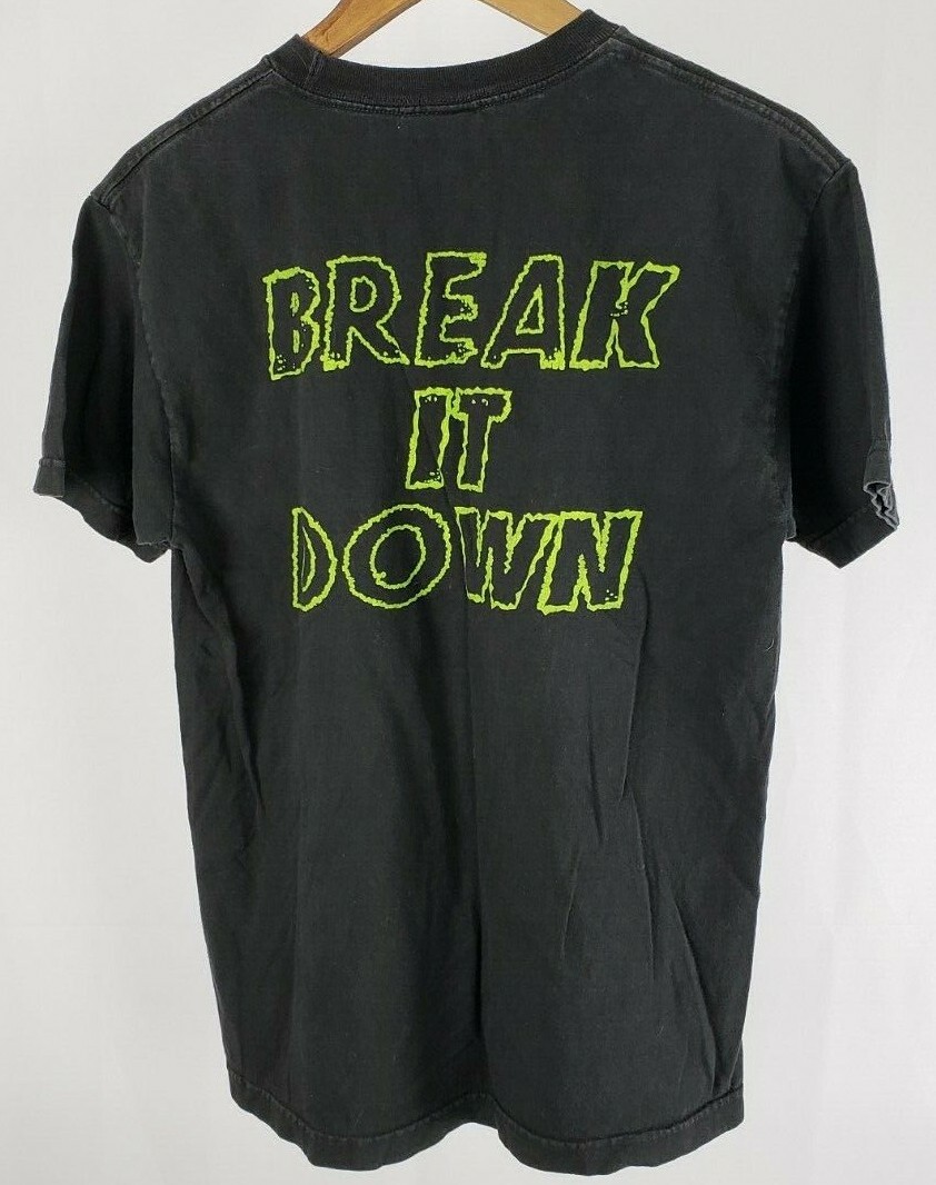 Vintage WWF WEE DX Degeneration X Break It Down Mens Shirt Sz M Official EUC!