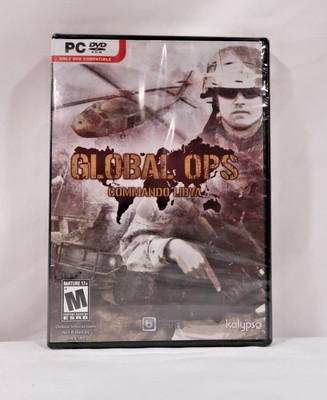 PC DVD Global Ops Commando Libya Computer Game New Sealed