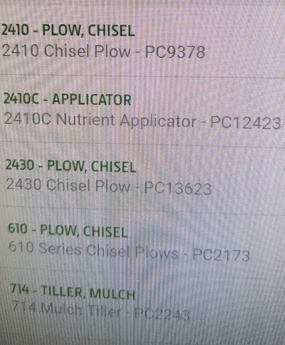 John Deere OEM Part # BN230935 Spring Trip Standard Tru-depth Disk Chisel Plow