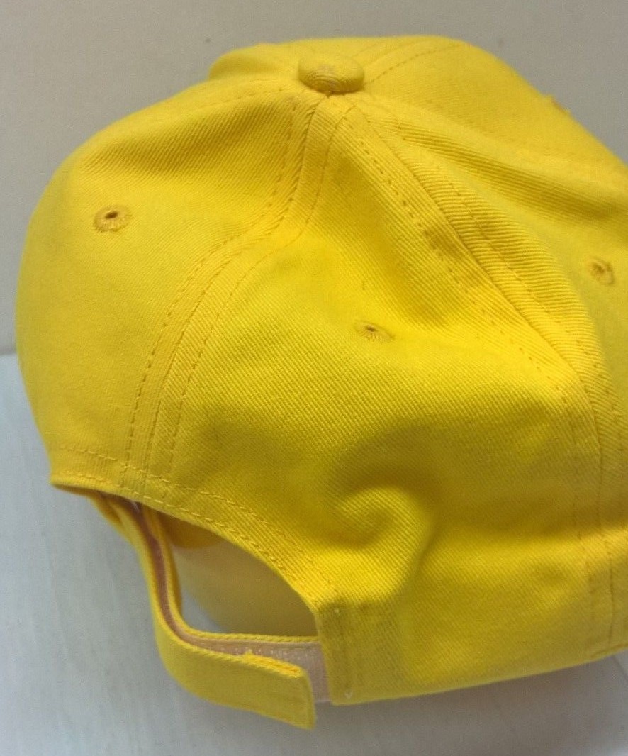 MaxYield Coop Hat Cap strapback seed feed farmer yellow iowa