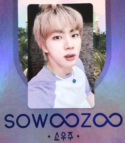 BTS JIN MUSTER SOWOOZOO DVD Official Photocard 2021 WITH BTS JIN MUSTER SOWOOZOO DVD Official Photocard 2021 WITH